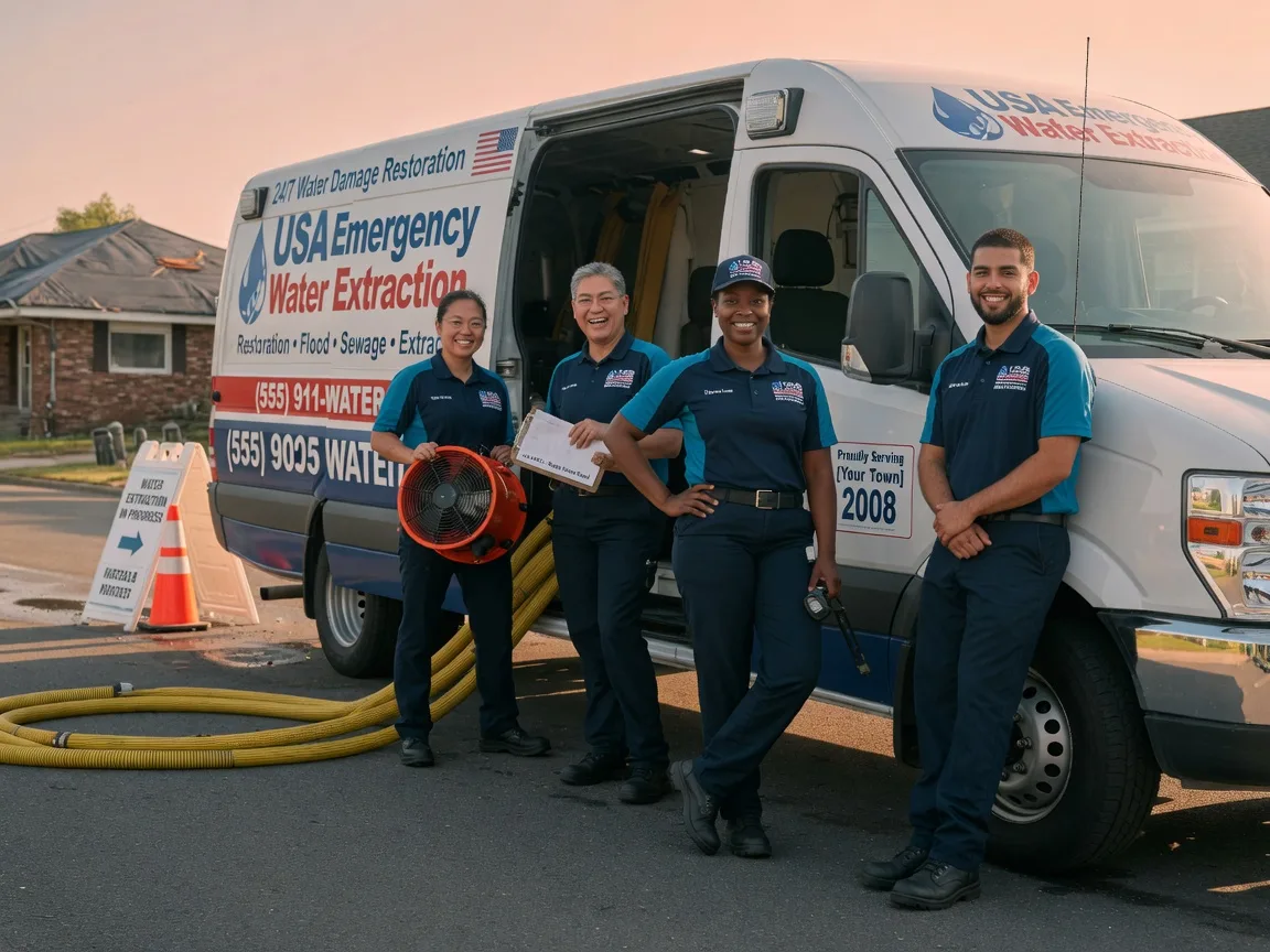 Emergency Water Removal company in Adkins, TX